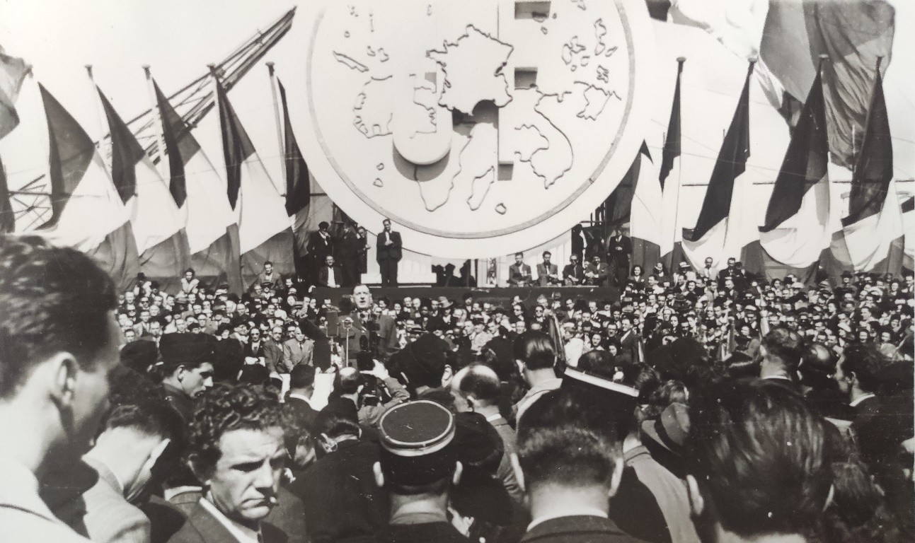 De Gaulle meeting RPF 15 mai 1947